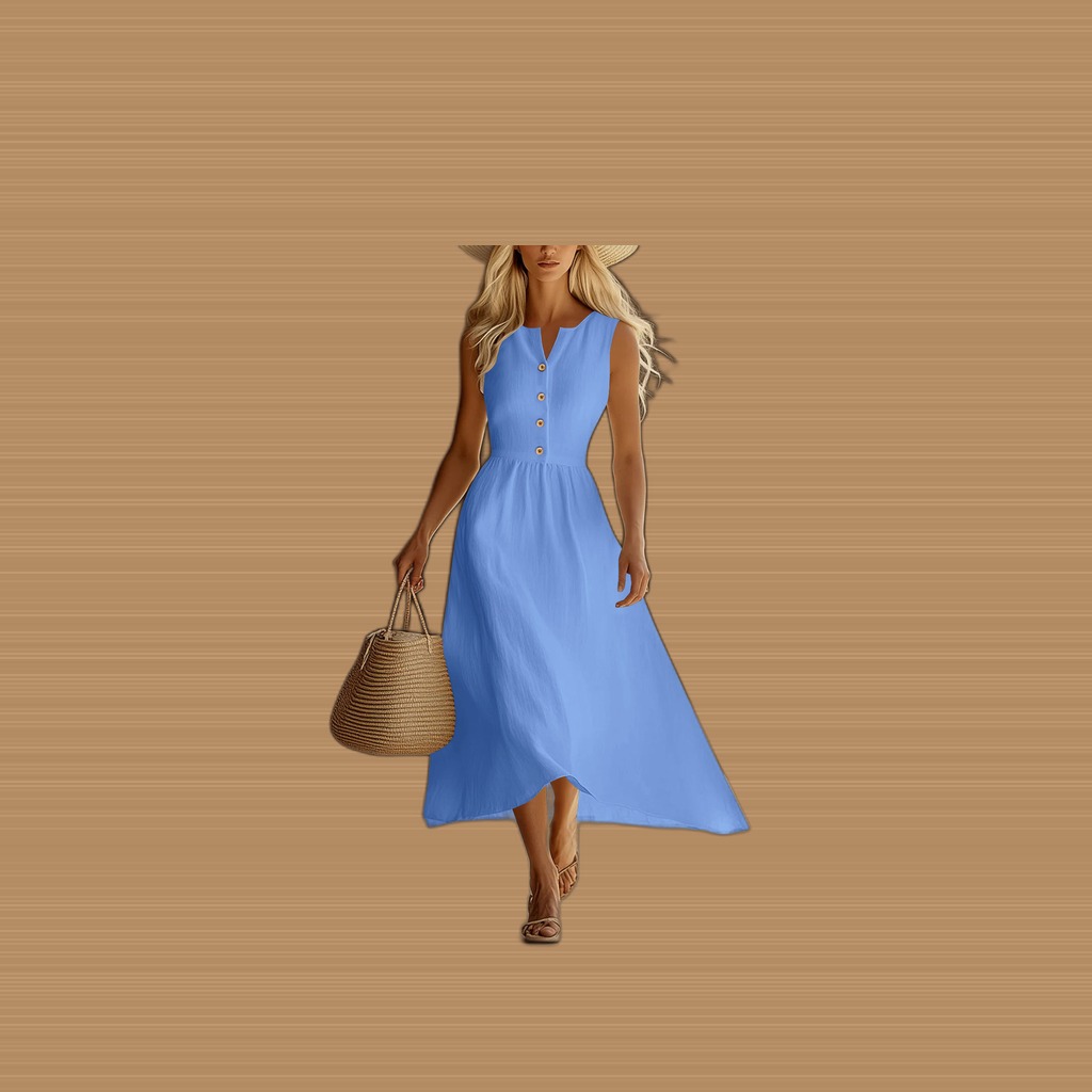 Sleeveless Maxi Dress