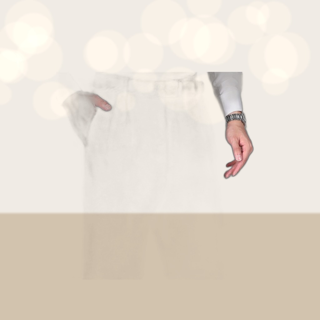 Mens Casual Double-pleat Trousers For Spring And Summer