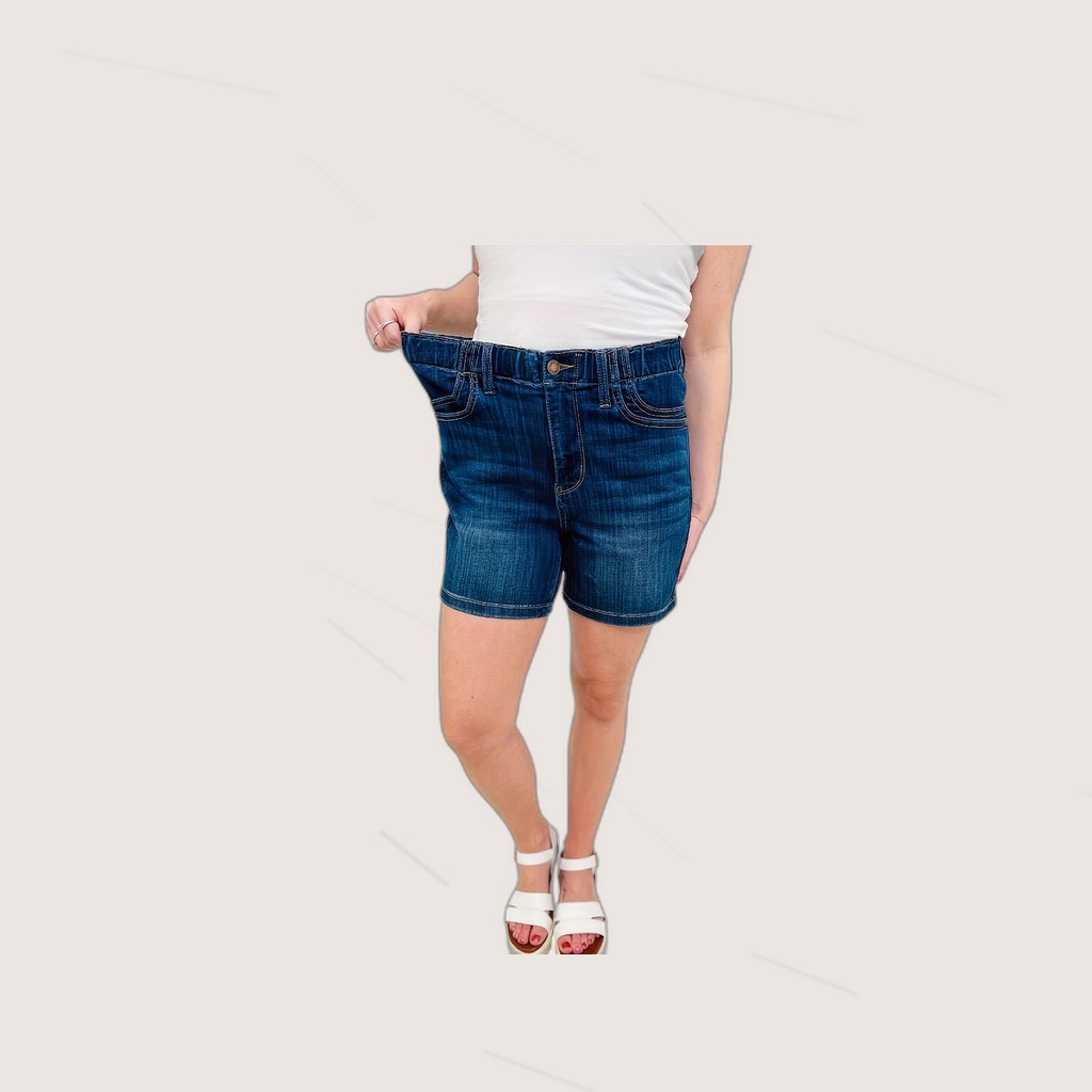 Large-pocket Solid-color Casual Shorts Womens New Stylish