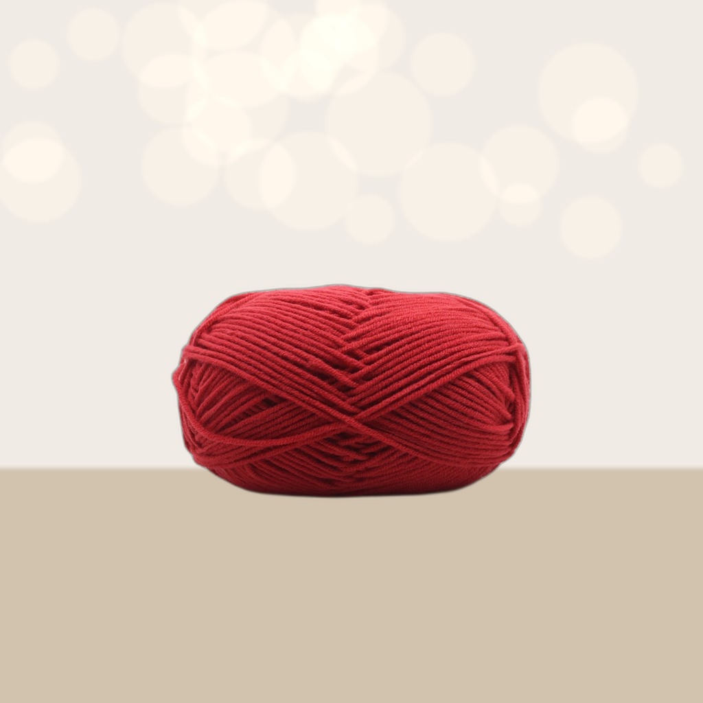 4-ply Yarn Milk Cotton Ball Medium-thick Crochet Hook For