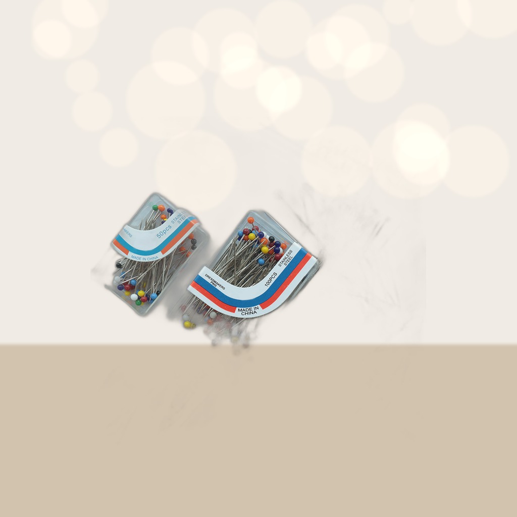 Colorful Tailors Pins For Hand Draping Available In Small