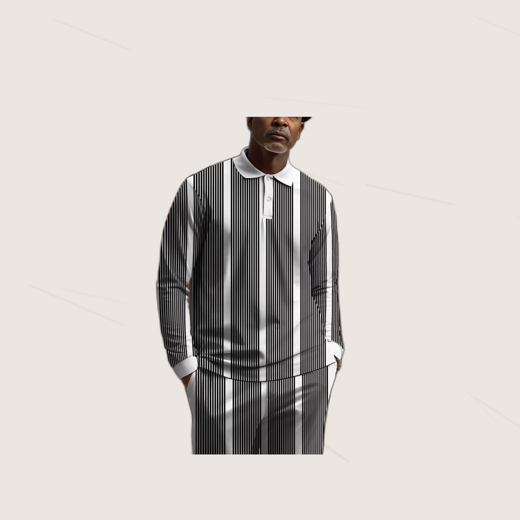 Striped Polo Shirt