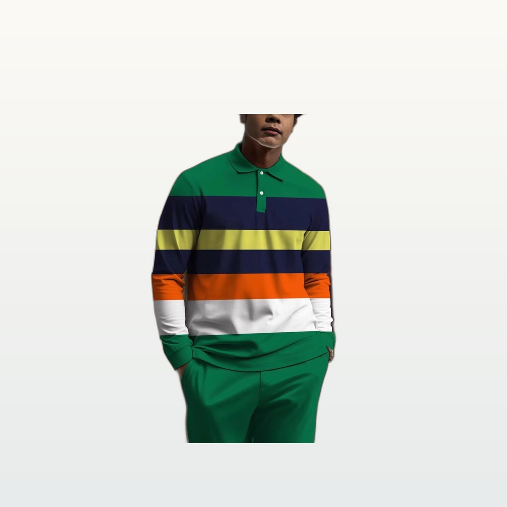 Striped Polo Shirt