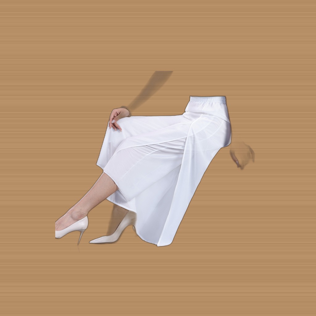 Chiffon Wide-Leg Summer Pants