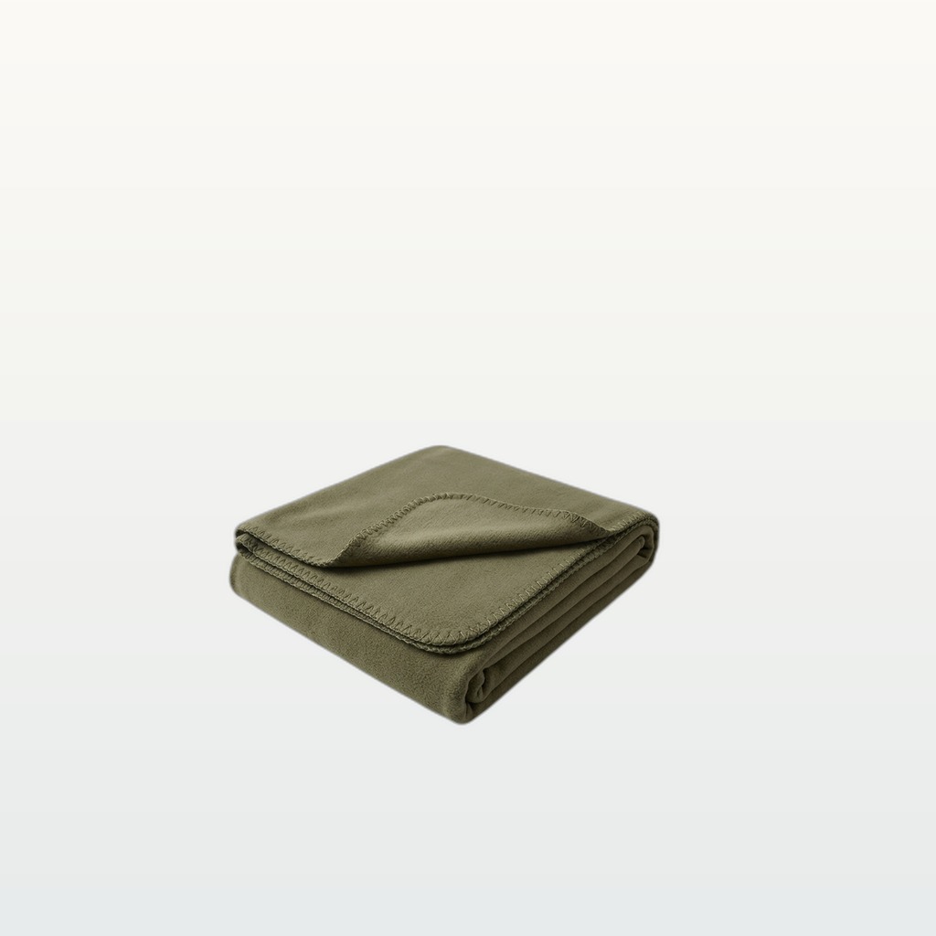Household Fleece Double-Sided Outdoor Blanket