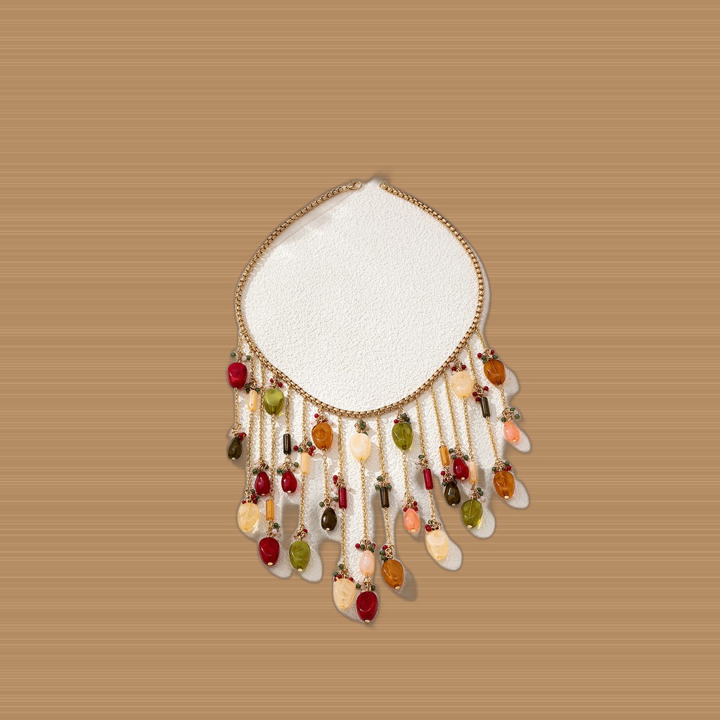 Waterdrop Tassel Necklace