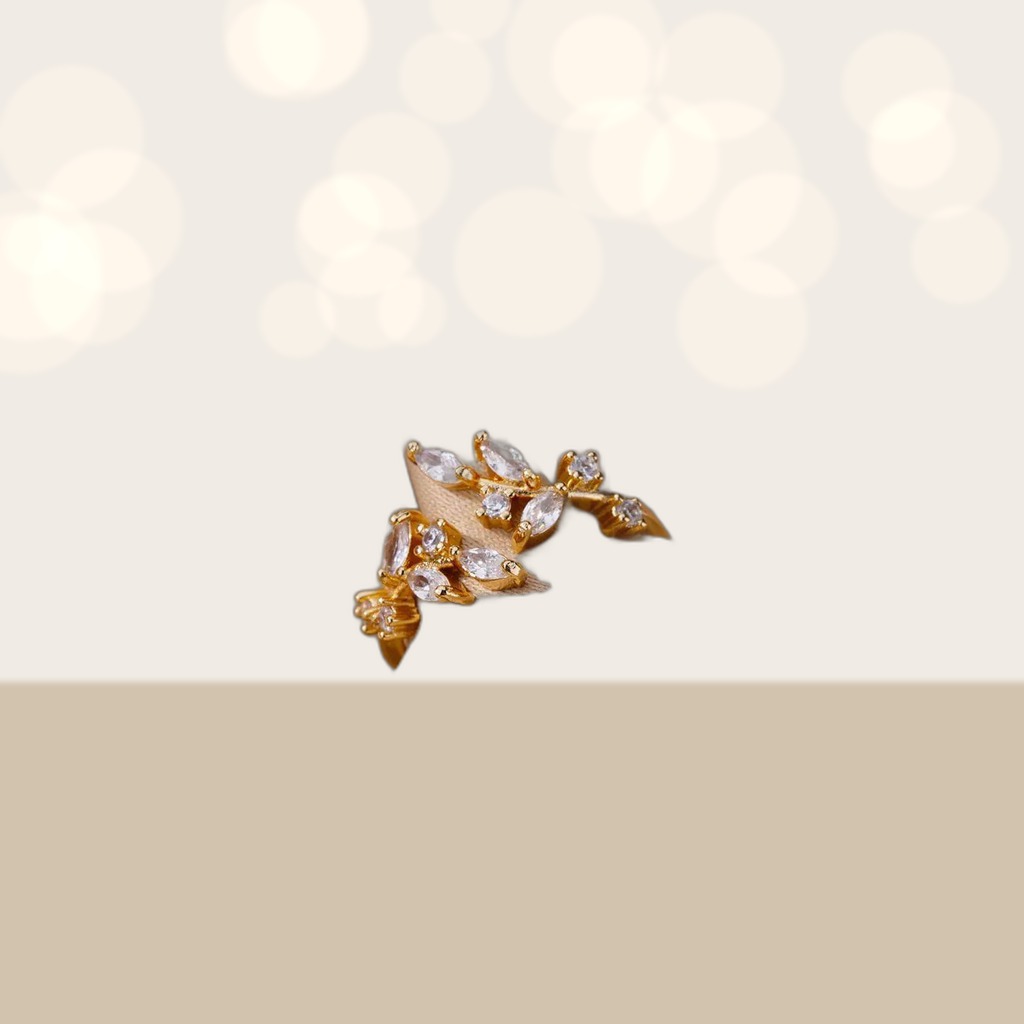 Adjustable Geometric Open Ring