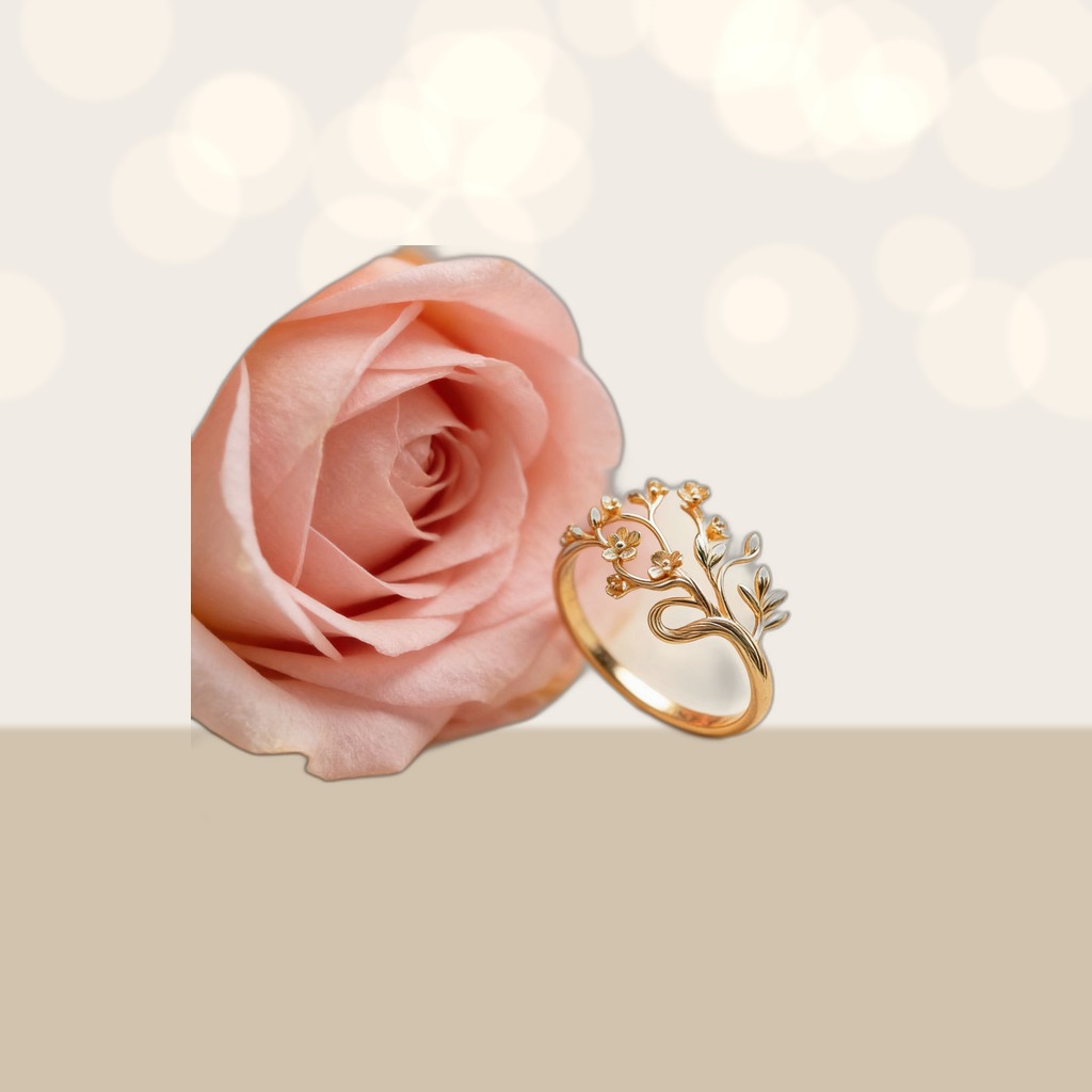Hollow Flower Ring