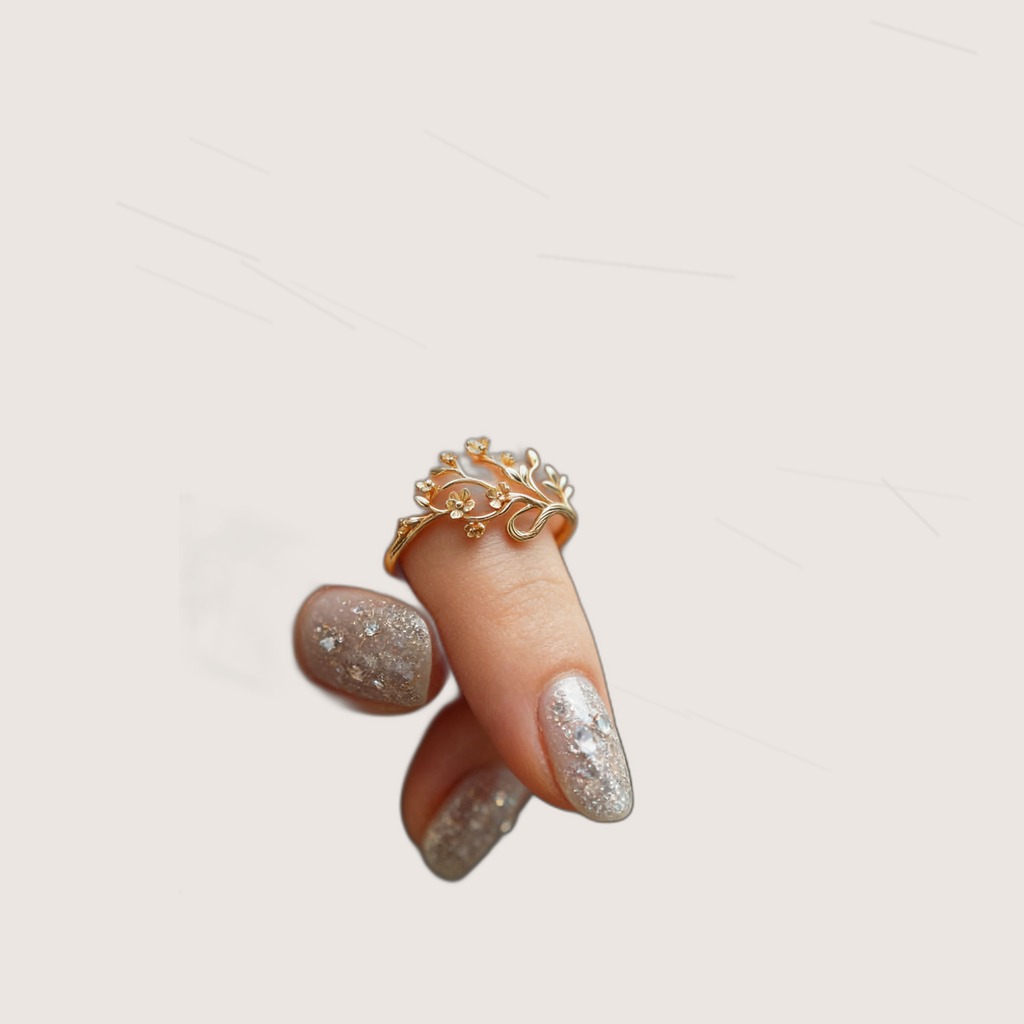 Hollow Flower Ring