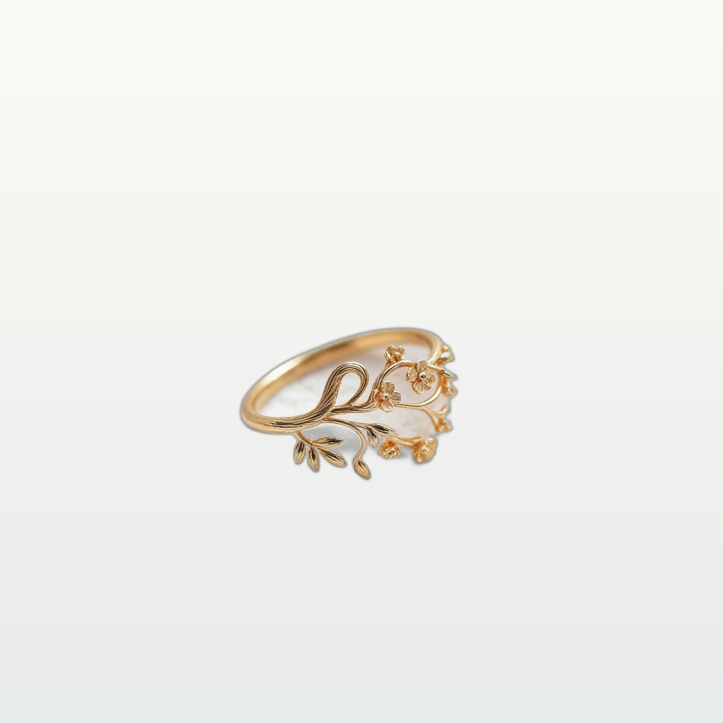 Hollow Flower Ring