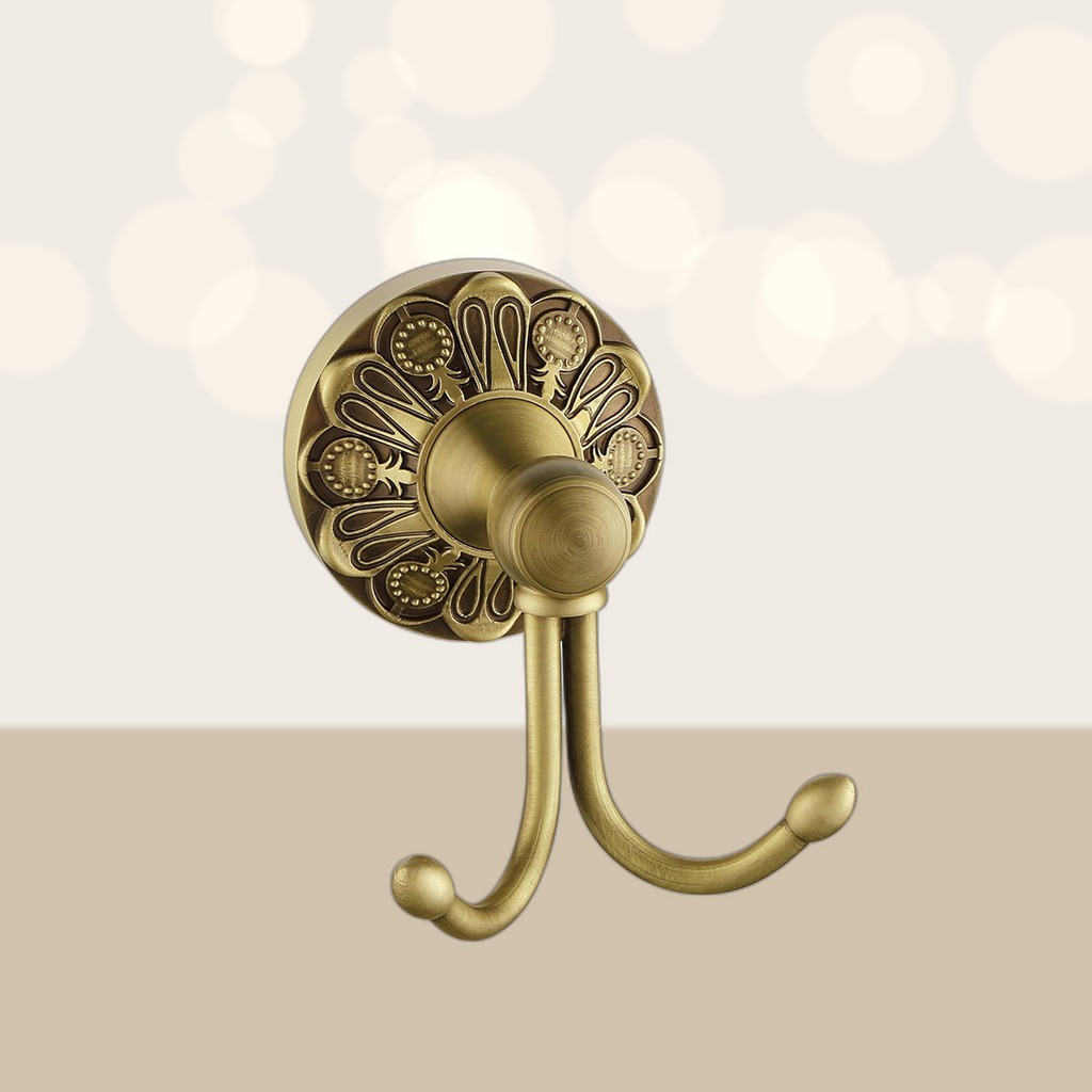 Carved Vintage Coat Hook