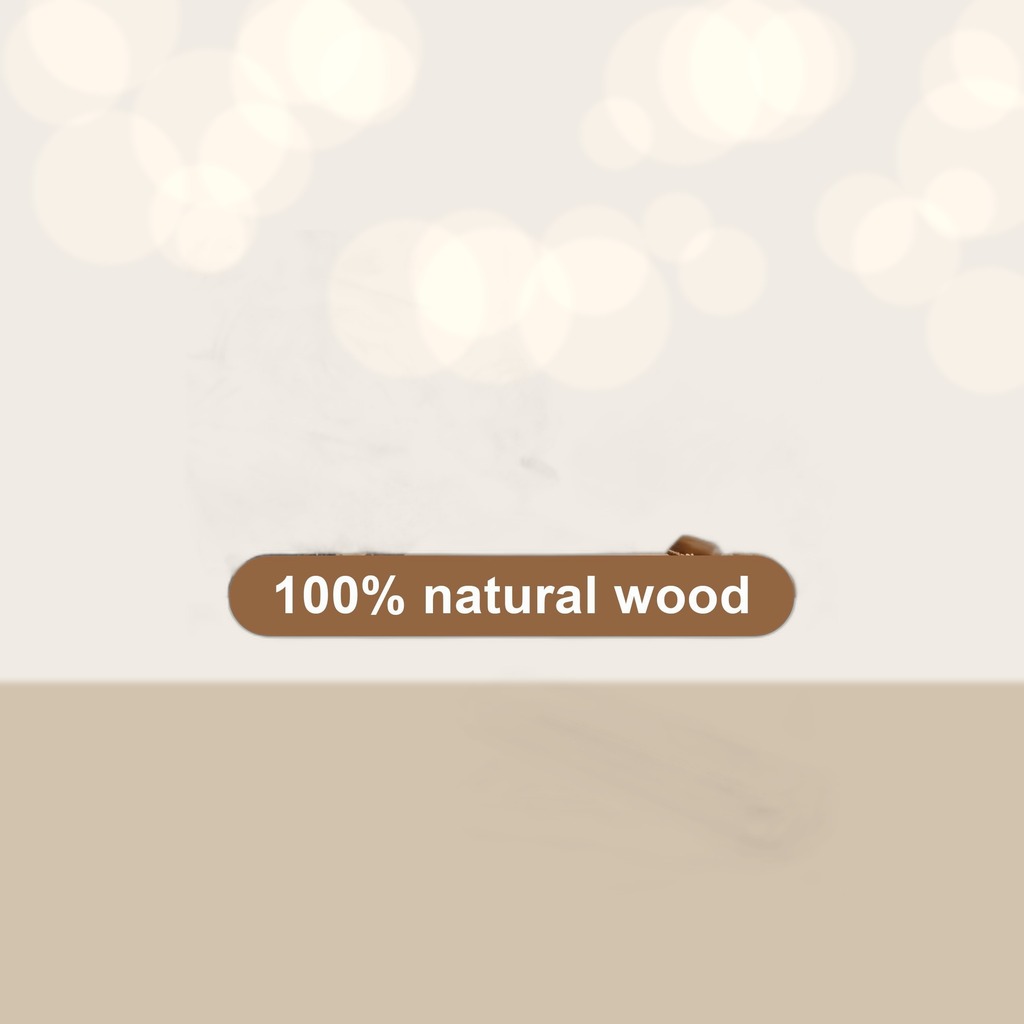 Household Wooden Bathroom Towel Rack Wall-mounted
