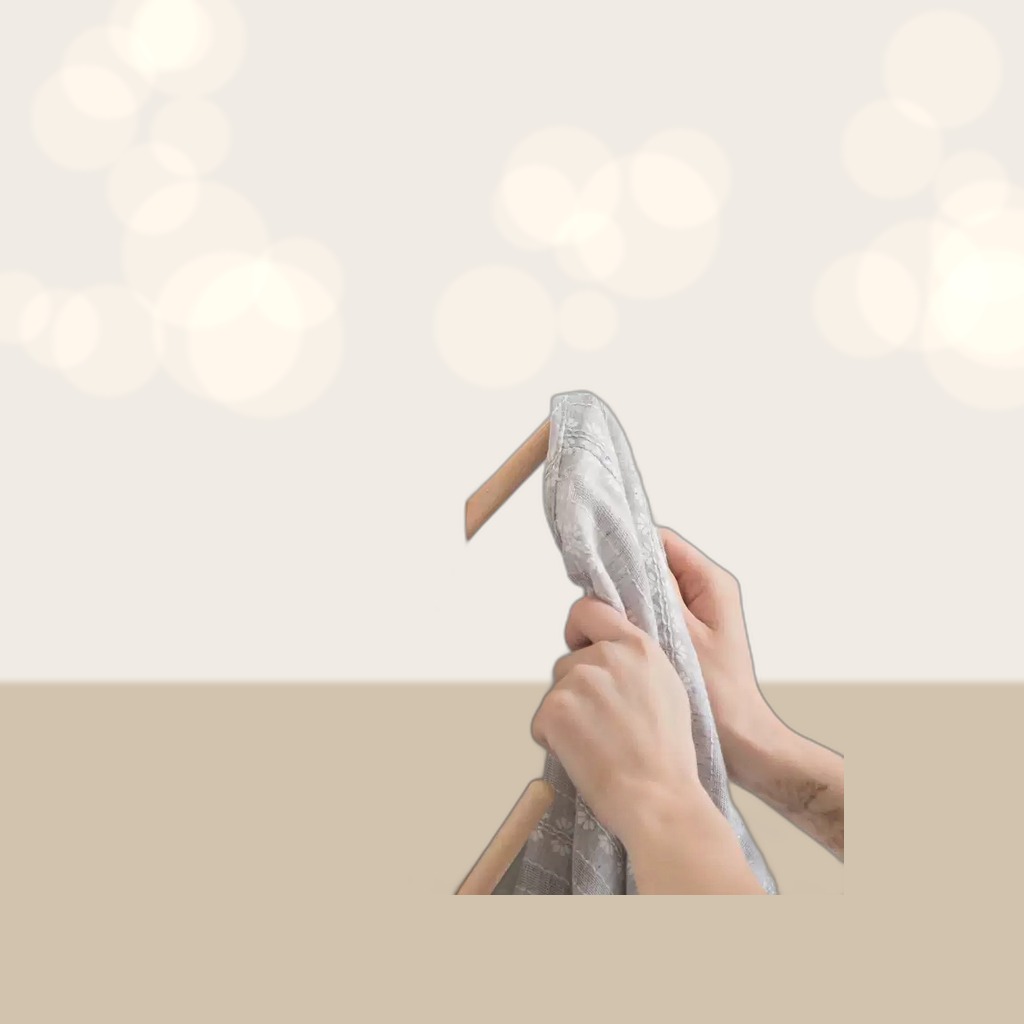 Modern Minimalist Wood Hookno Drilling Required