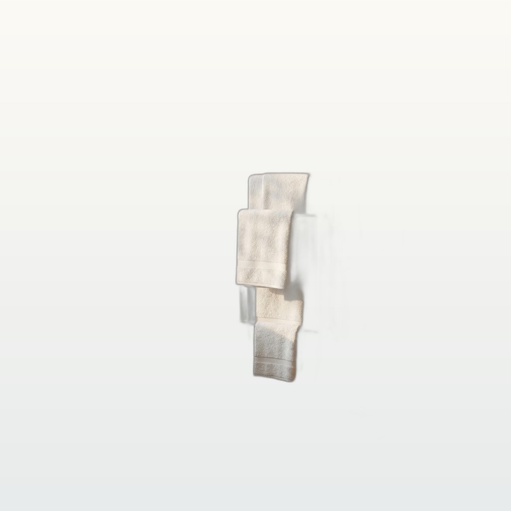 Simple Nordic-style Floor-standing Towel Rack