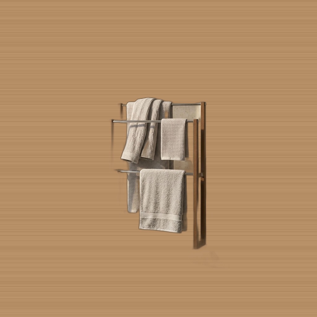 Simple Nordic-style Floor-standing Towel Rack