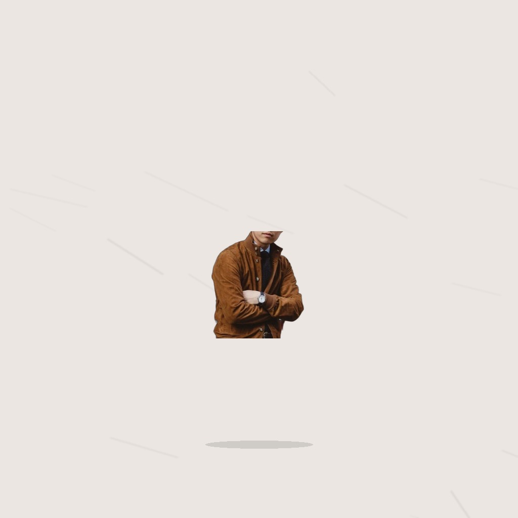 Men's Suede Stand-Collar Coat