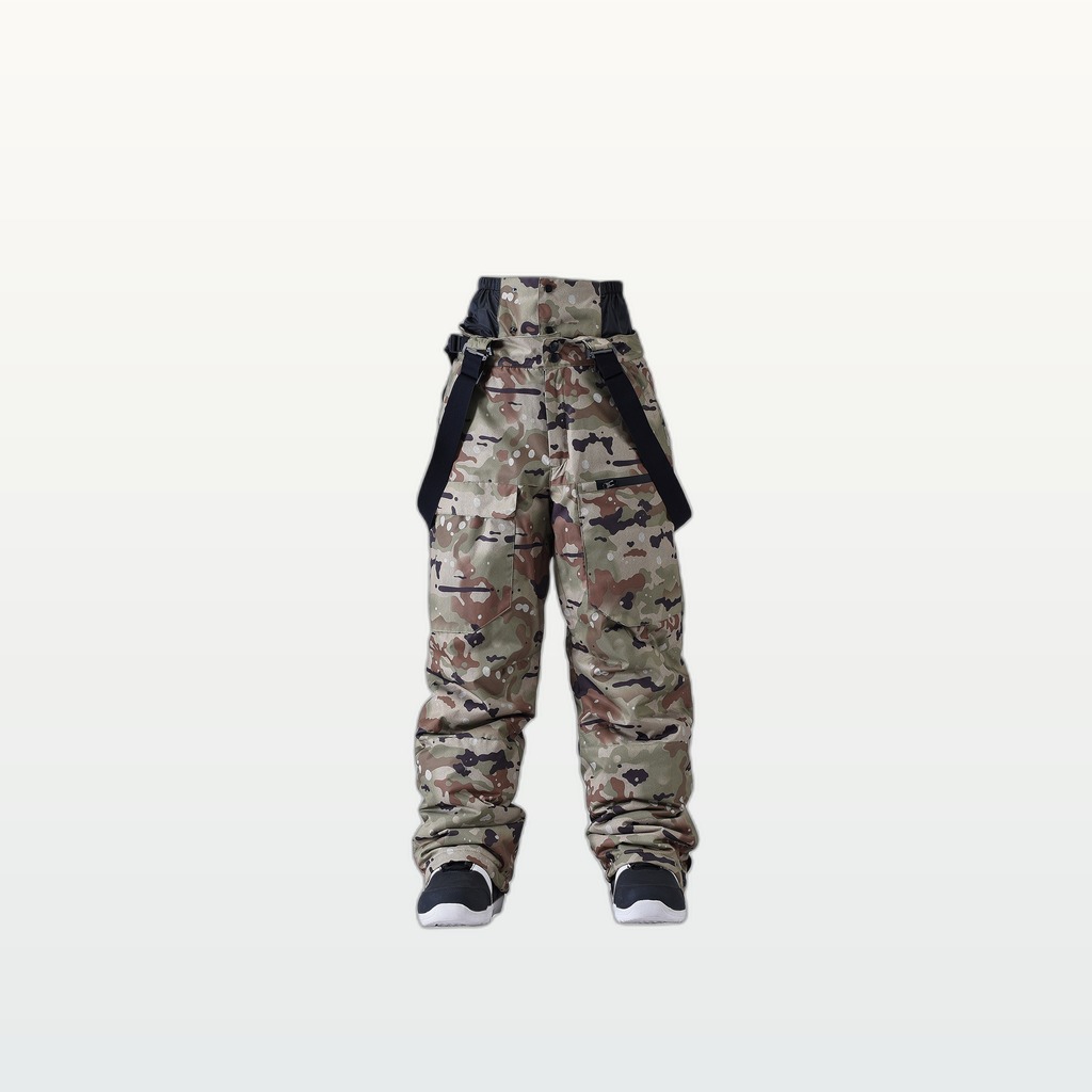 Loose-Fit Camo Pants