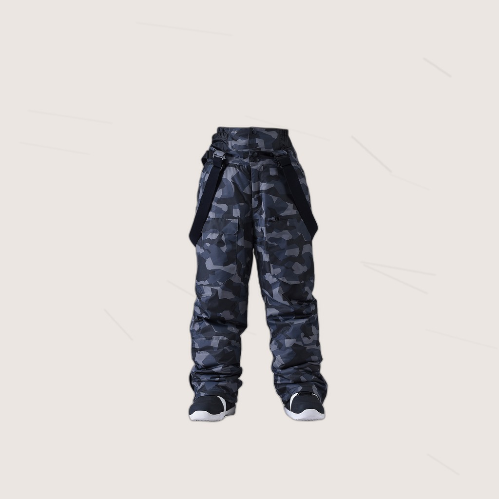 Loose-Fit Camo Pants