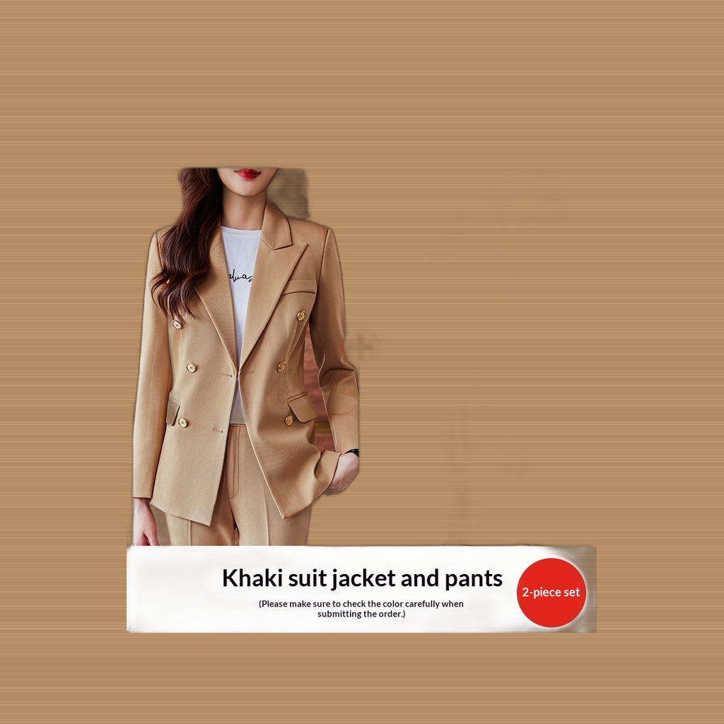 British-style Formal Suit Set For Manager Interviews And