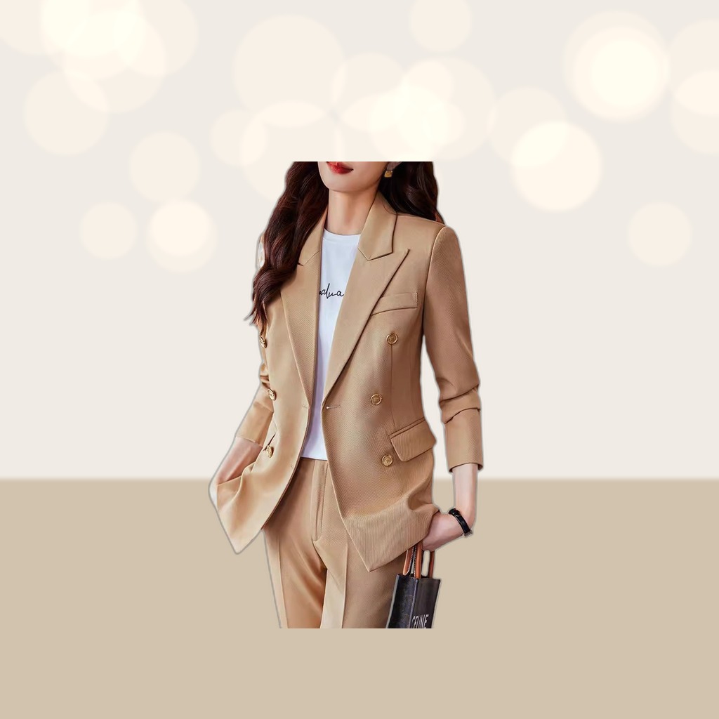 British-style Formal Suit Set For Manager Interviews And