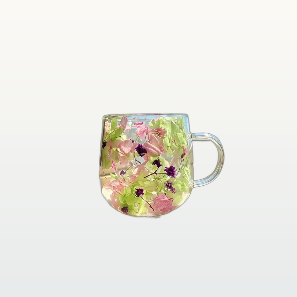 High-borosilicate Glass Tea Cup Internet-famous Double Layer