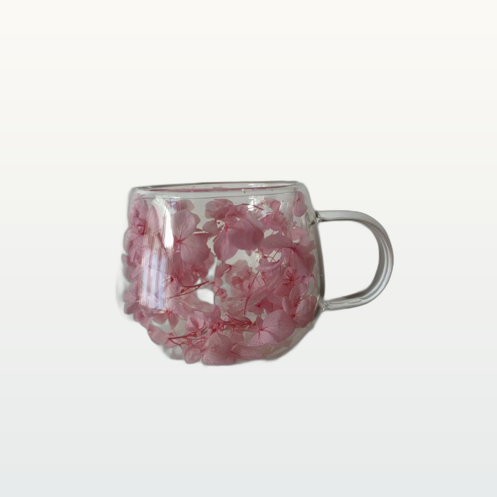 High-borosilicate Glass Tea Cup Internet-famous Double Layer