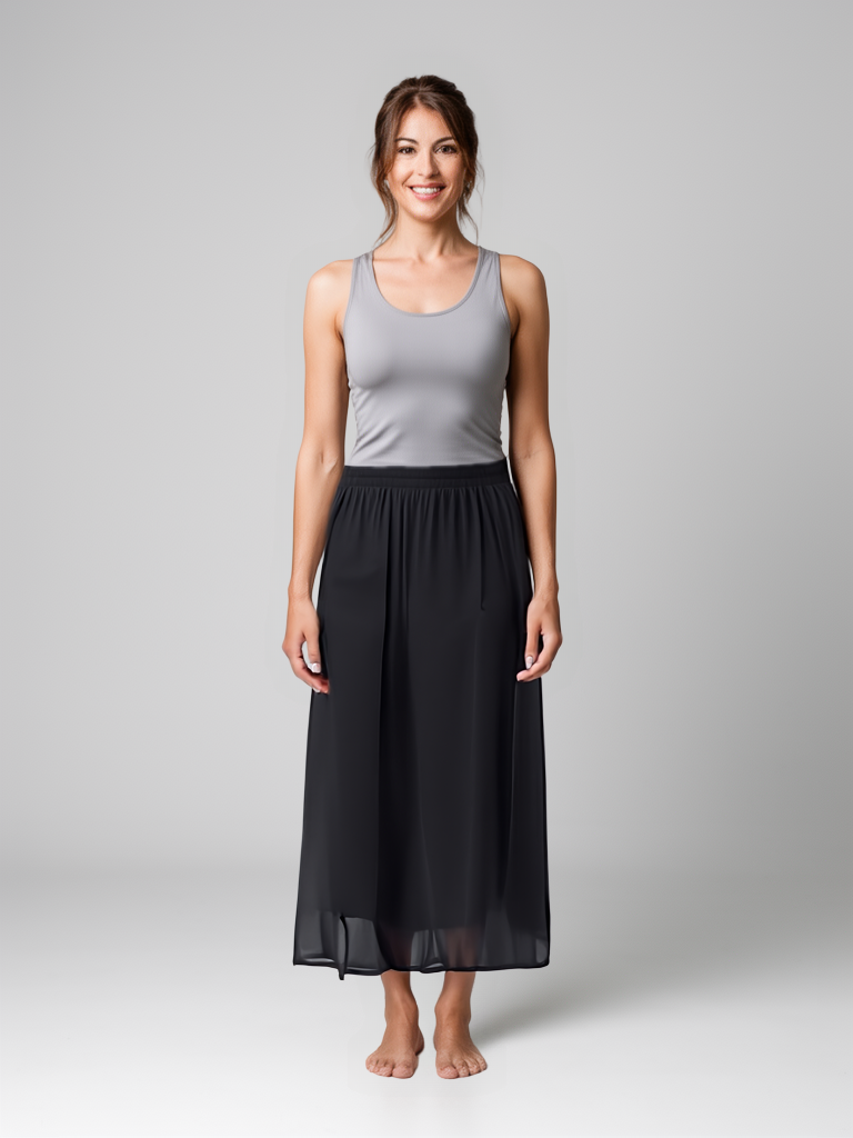 Chiffon Wide-Leg Summer Pants