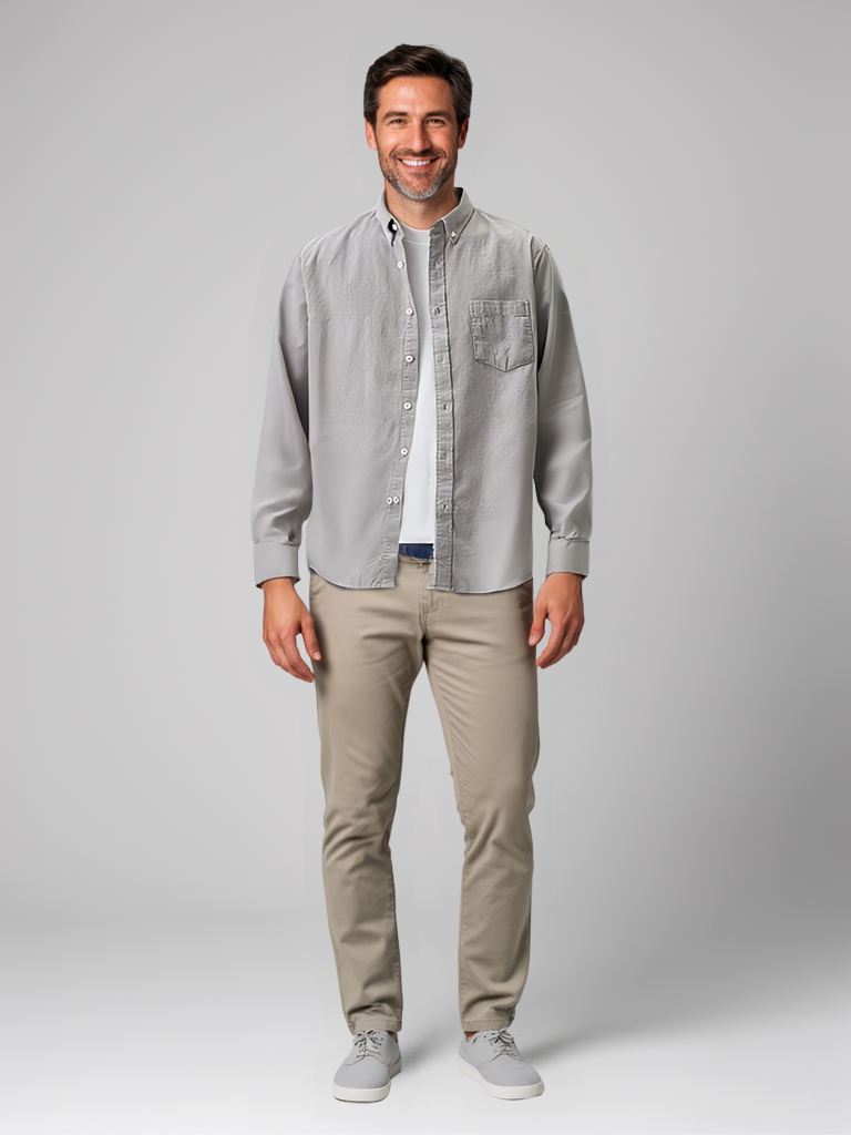 Cotton Corduroy Pocket Shirt